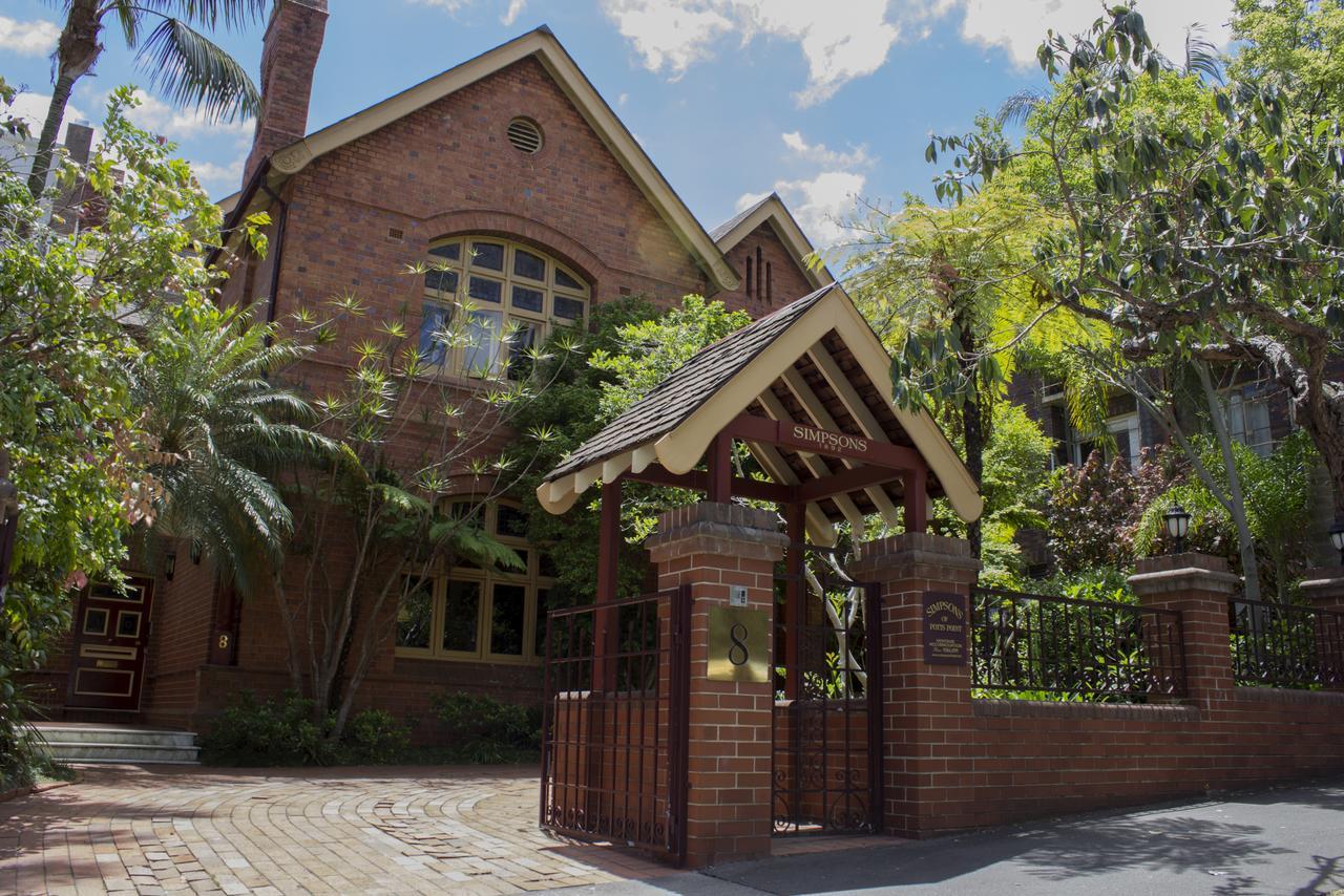 Simpsons Of Potts Point 호텔 시드니 외부 사진